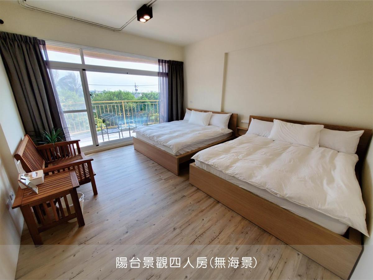 Apartmán 艾睏khun行旅 Donggang Exteriér fotografie