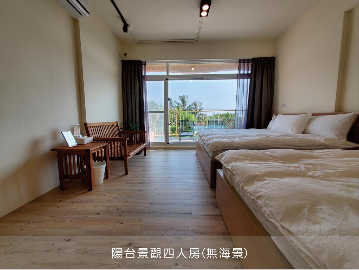 Apartmán 艾睏khun行旅 Donggang Exteriér fotografie